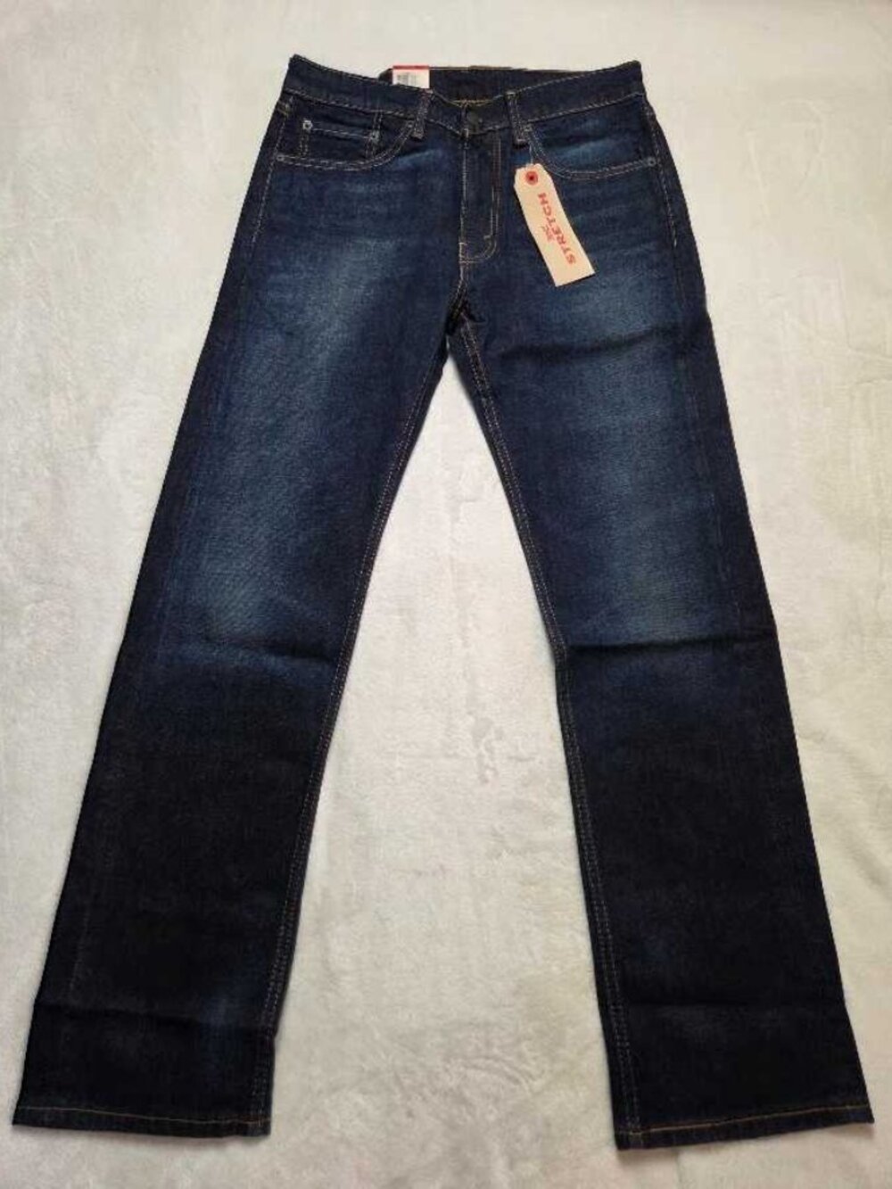 New 31x32 Levi's 505 Regular fit jeans in Petrel stretch denim
